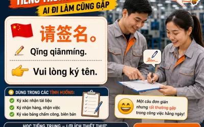 đào tạo tiếng Trung cho nhân viên
