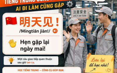 Học tiếng Trung gần KCN Nhơn Trạch 3