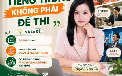 Tiếng Trung 1 kèm 1 học thực tế