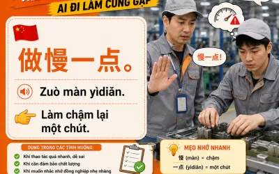 Tiếng Trung cho doanh nghiệp sản xuất