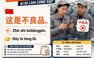 Tiếng Trung cho kế hoạch sản xuất