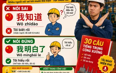 Tiếng Trung cho logistics
