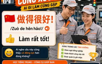 Tiếng Trung giao tiếp 1 kèm 1 cho công việc