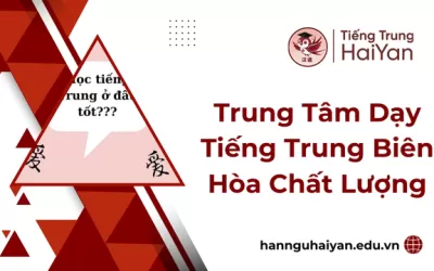 Trung Tâm Dạy Tiếng Trung Biên Hòa Chất Lượng