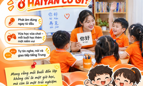 dạy tiếng Trung cho bé từ đầu
