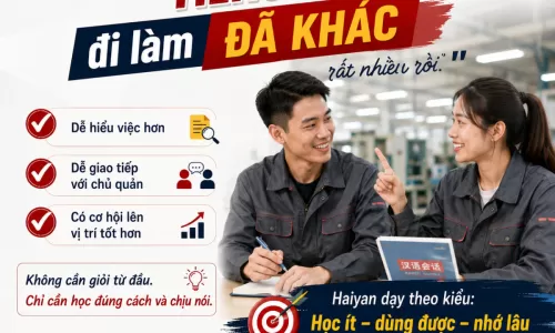 Hán ngữ online học tại nhà