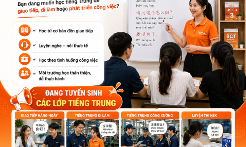 học tiếng Trung cho học sinh tiểu học