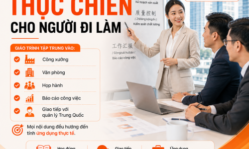 Lộ trình tự học tiếng Trung