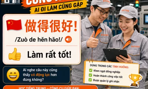 Tiếng Trung giao tiếp 1 kèm 1 cho công việc